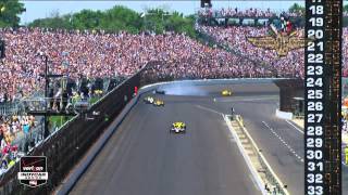 2014 Indy 500 Race Highlights [upl. by Thomey]