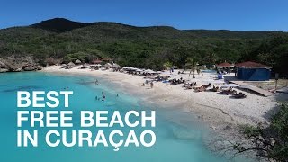 BEST FREE BEACH in Curaçao Grote Knip [upl. by Anrehs]