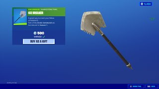 Fortnite ice breaker pickaxe review should you buy it [upl. by Pare244]