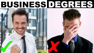 The BEST DOUBLE Majors For BUSINESS Degrees [upl. by Anirb]