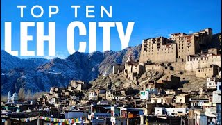 Top 10 Beautiful Tourist Places to Visit in Leh City Ladakh [upl. by Anhcar]