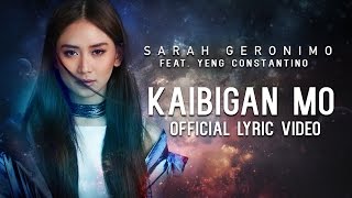 Sarah Geronimo featuring Yeng Constantino — Kaibigan Mo Official Lyric Video [upl. by Phaidra]