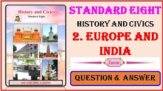 Europe and india class 8 question answer Class 8th History Chapter 2 Europe and India  Questions [upl. by Seldun]