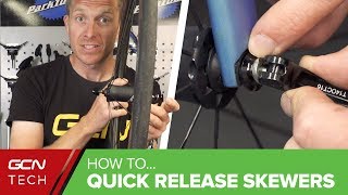 How To Use A Quick Release Skewer [upl. by Harrus]