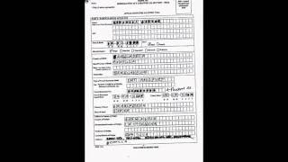 Singapore visa application form filled sample [upl. by Leeda]