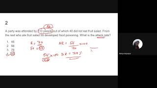 Epidemiology MCQs [upl. by Maddie]