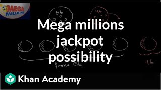 Mega millions jackpot probability  Probability and combinatorics  Precalculus  Khan Academy [upl. by Asilav129]