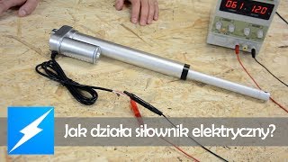 Jak działa siłownik elektryczny Budowa oraz zastosowanie  Elektrobimpl [upl. by Guinevere]