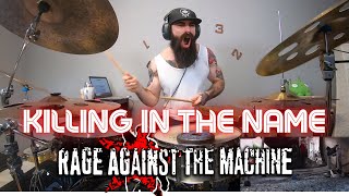 KILLING IN THE NAME  RAGE AGAINST THE MACHINE  DRUM COVER [upl. by Carree558]