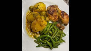 Recette Plat sain équilibré et rapide à faire Healthy wellbalanced and quick dish [upl. by Anawed913]