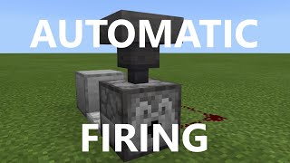 Minecraft Automatic Dispenser Tutorial [upl. by Towbin]