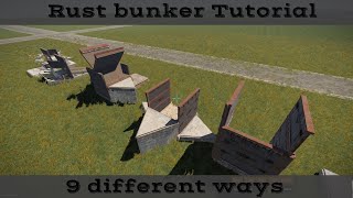 Rust Bunker Tutorial  Quick Tips  Tutorial  Beginner Guide [upl. by Chastain]