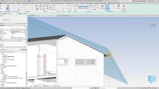 Revit Grundlagen  Sparrenkonstruktion [upl. by Nerrot535]