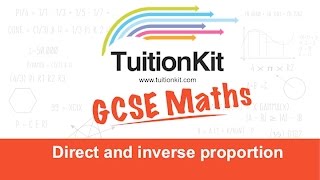 Direct and Inverse Proportion [upl. by Cantone]