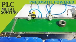 PLC Based Sorting System Using Metal Detection [upl. by Nahtanoj]