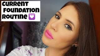 GLOWY FOUNDATION ROUTINE  KEVYN AUCOIN MAKEUP [upl. by Riannon]