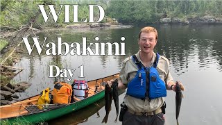 Canoeing Wild Wabakimi Day 1 [upl. by Bullivant]