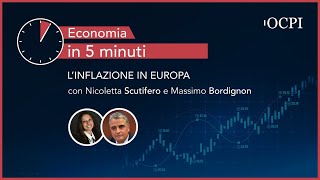 Economia in 5 minuti – L’inflazione in Europa [upl. by Dona]