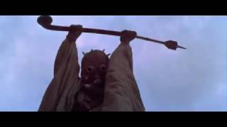 Star Wars Tusken Raiders Sand People Attack Luke Skywalker [upl. by Jenne]