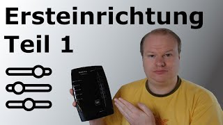 FritzBox optimal einrichten  02 Ersteinrichtung Teil 1 [upl. by Abdul]