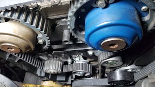 Volvo s60 timing belt replacement [upl. by Xineohp977]