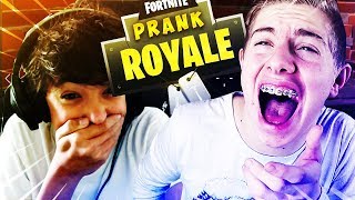 JAI PRANK MICHOU EN PLEIN LIVE  A CLICK ⚔️FORTNITE⚔️ [upl. by Boni]