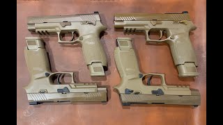 Sig M17 pistol models whats the difference [upl. by Bouton823]