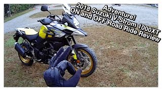 Adventure 2018 Suzuki V Strom 1000XT Ride Review [upl. by Suiratnod]