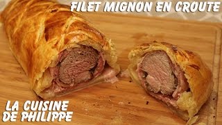 Filet mignon en croute [upl. by Hamlani820]