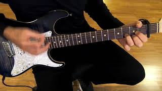 Goodness of God  Bethel  Electric Guitar Tutorial with Click Track [upl. by Adnauqal]