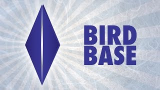 Origami Basics Bird Base [upl. by Adeehsar169]