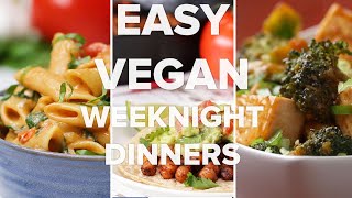 Easy Vegan Weeknight Dinners [upl. by Niltak341]