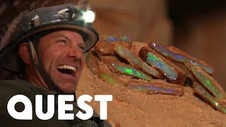 The Rookies Find Valuable Opal In A Dangerous Abandoned Mine  Outback Opal Hunters [upl. by Zeitler]