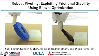 ICRA2022 Robust Pivoting Exploiting Frictional Stability Using Bilevel Optimization [upl. by Dweck]