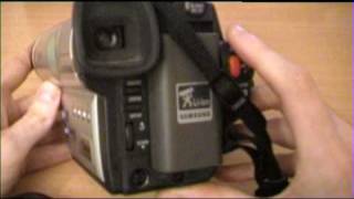 Samsung VPW80 Hi8 Camcorder Review [upl. by Paulita]