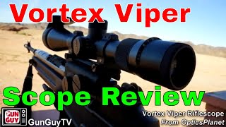 Vortex Viper 6 5x20x50 Scope Review [upl. by Aleiram]