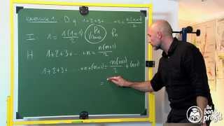 Raisonnement par récurrence  Exercice 1  Maths terminale  Les Bons Profs [upl. by Neffets431]