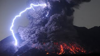 Volcanic Lightning  WTF Weather [upl. by Hsital840]