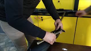 How to disassembleampassemble gas operated semi auto shotgun Pardus SS [upl. by Matthia]