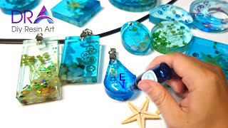 Beginners  Easy making Epoxy Resin jewelry  RESIN ART [upl. by Jalbert]