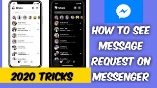 How to see message request on Facebook Messenger Latest Method [upl. by Zsa Zsa]