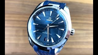 Omega Seamaster Aqua Terra 150M 22012412103001 Omega Watch Review [upl. by Emie]