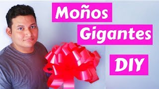 DIY Como Hacer Moños Gigantes [upl. by Rickie834]