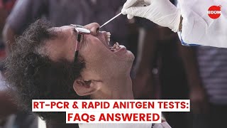 RTPCR amp Rapid Antigen Tests FAQs Answered  BOOM  COVID19 Tests  COVID19 vaccine  COVID19 News [upl. by Oznohpla]