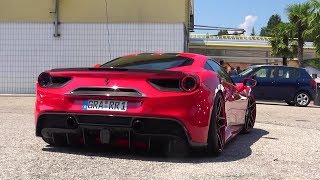 Novitec Ferrari 488 GTB  Loud Sound [upl. by Karlene]