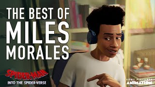 The Best of Miles Morales Compilation  SPIDERVERSE [upl. by Sucul]