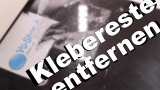 LIFEHACK KLEBERESTE KLEBERÜCKSTÄNDE EINFACH ENTFERNEN  LucasMedia [upl. by Dragone431]