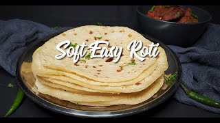 Soft Easy Roti Recipe  Easy Step By Step Recipe  Chapati  EatMee Recipes [upl. by Jamille970]