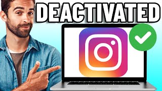 How To Deactivate Instagram Account On PC 2023 REALLY WORKS [upl. by Flip]