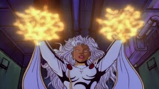 Storm  All Powers amp Fights Scenes 1 XMen Animated Series [upl. by Ecirb]